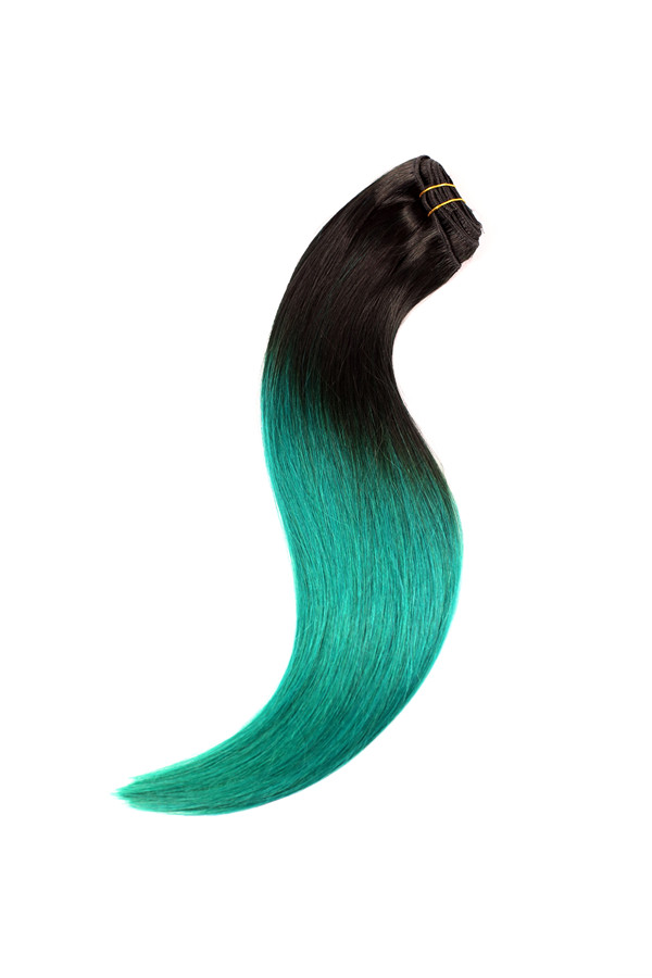 EMEDA clip in extensions human hair JF003
